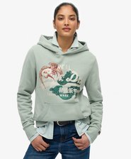 Tokyo Vintage Logo Relaxed Hoodie