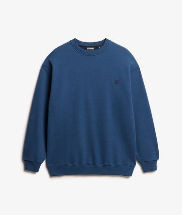 Blank Oversized Crew Sweatshirt Image 7
