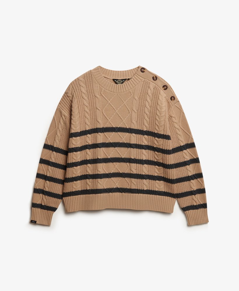 CREW NECK FULL SLEEVE JUMPER WITH CHAINS TETHER ME NOT