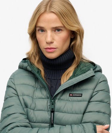 Hooded Fuji Lite Padded Jacket Image 4