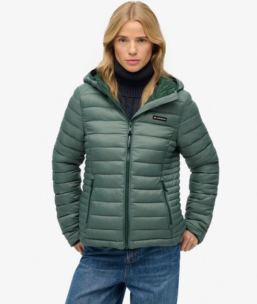 Hooded Fuji Lite Padded Jacket Image 5
