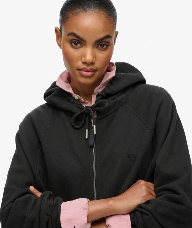 Studios Relaxed Zip Hoodie