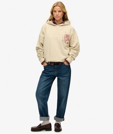 Tokyo Narrative Oversized Hoodie Image 3