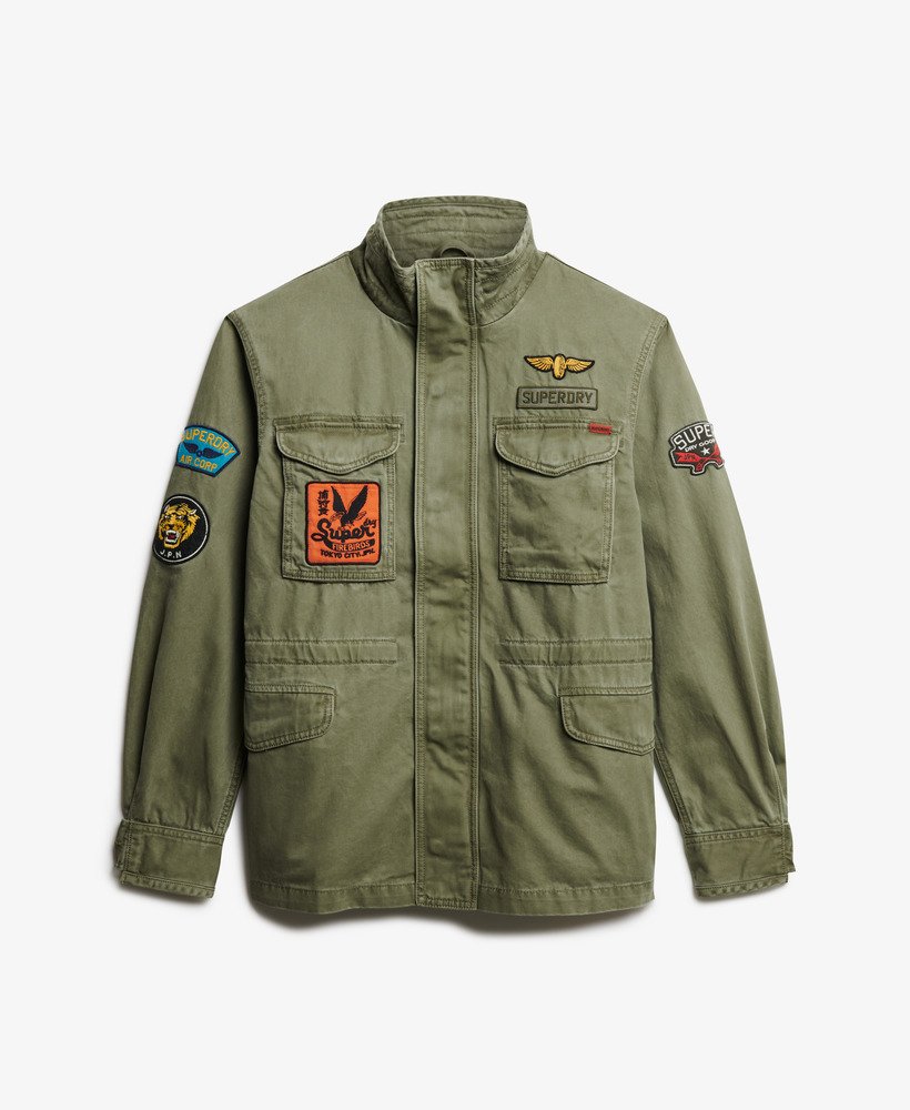 SUPERDRY INTERNATIONAL M65ジャケット Buy Superdry Green Cotton M65 Jacket from Next USA