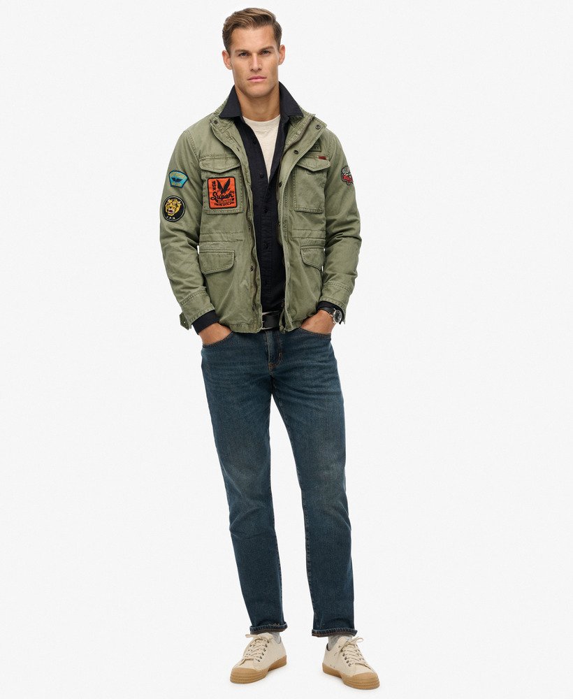 SUPERDRY INTERNATIONAL M65ジャケット Buy Superdry Green 100% Cotton Military M65 Lightweight