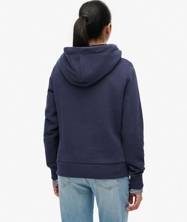 Vintage Logo Metallic Hoodie Image 5