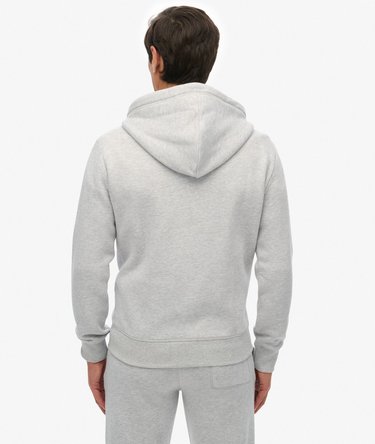 Vintage Logo Geborduurde Zip Hoodie Image 5