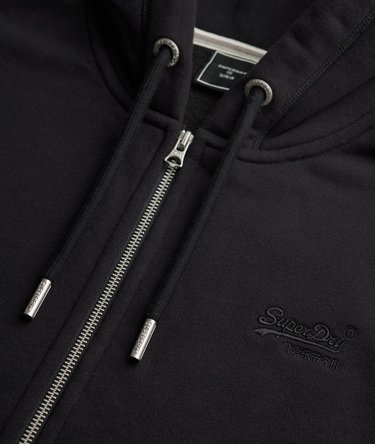 Vintage Logo Broderad Zip-hoodie Image 6