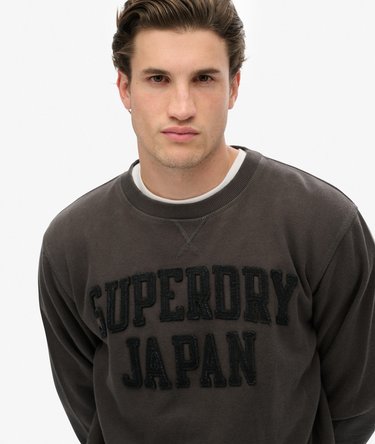 Sudadera tonal de cuello redondo Vintage Athletic Image 4