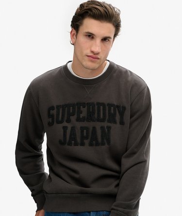 Sudadera tonal de cuello redondo Vintage Athletic Image 2