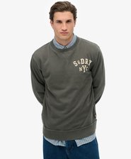 Sudadera Vintage Athletic Cuello Redondo