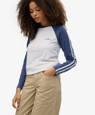 Essential Logo Retro Long Sleeve Top