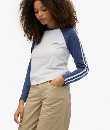 Essential Logo Retro Long Sleeve Top Image 2