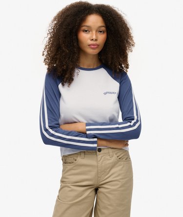 Essential Logo Retro Long Sleeve Top Image 1