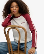 Essential Logo Retro Long Sleeve Top