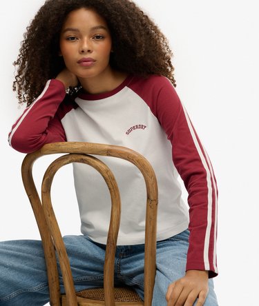 Essential Logo Retro Long Sleeve Top Image 2