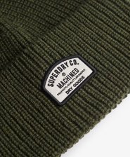 Trucker Knitted Beanie Hat