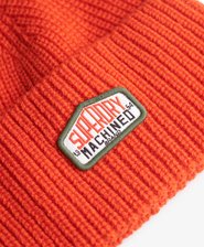 Trucker Knitted Beanie Hat