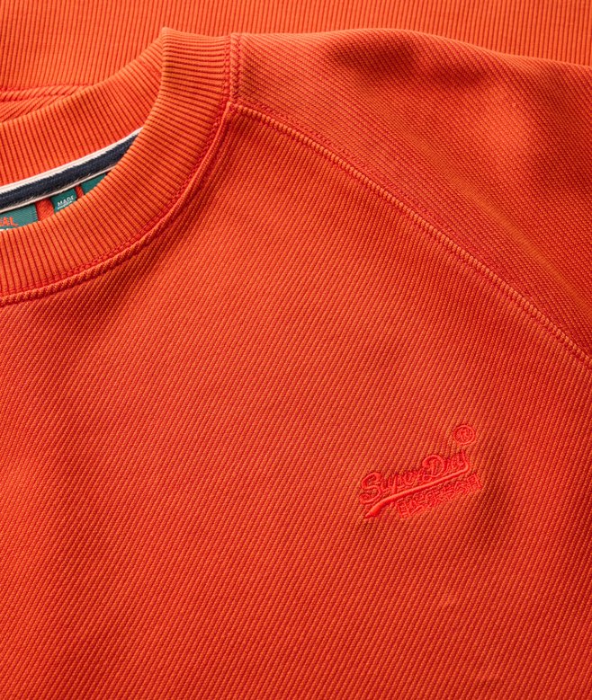 Essential Logo Raglan Crew Sweatshirt
