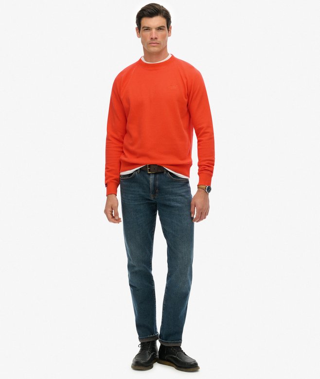 Essential Logo Raglan Crew Sweatshirt