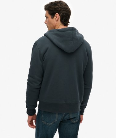 Borg Lined Zip Hoodie Image 5