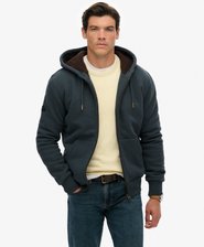 Borg-gefütterter Zip-Hoodie