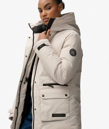 City Padded Parka Jacket Image 2