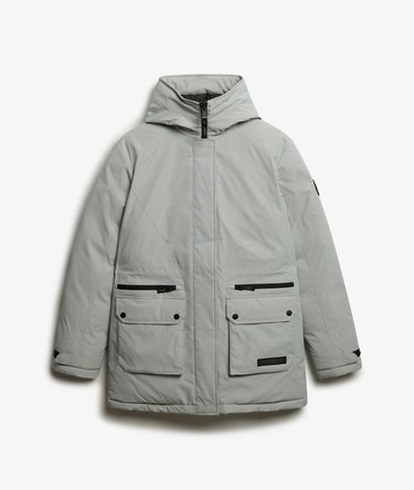 City Padded Parka Jacket Image 8
