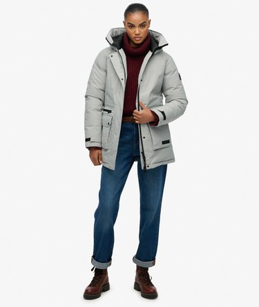 City Padded Parka Jacket Image 3