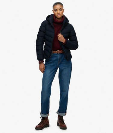 Hooded Fuji Padded Jacket Image 3