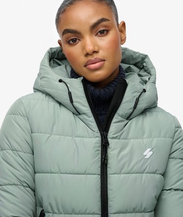 Hooded Spirit Sports Puffer Jacket Image 4