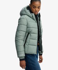 Hooded Spirit Sports Puffer Jacket