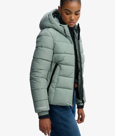 Hooded Spirit Sports Puffer Jacket Image 2