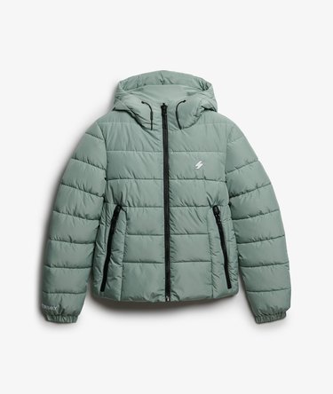 Hooded Spirit Sports Puffer Jacket Image 8