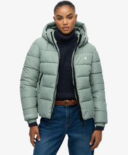 Hooded Spirit Sports Puffer Jacket