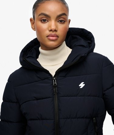 Hooded Spirit Sports Puffer Jacket Image 4
