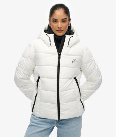 Hooded Spirit Sports Puffer Jacket Image 5