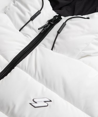 Hooded Spirit Sports Puffer Jacket Image 7