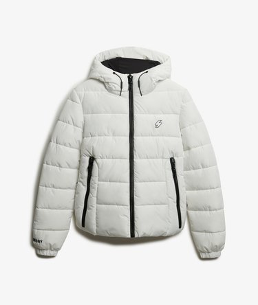 Hooded Spirit Sports Puffer Jacket Image 8