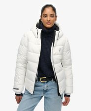 Hooded Spirit Sports Puffer Jacket