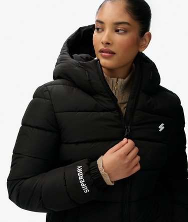 Hooded Spirit Sports Puffer Jacket Image 2