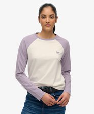 Essential Logo Long Sleeve Baseball Top