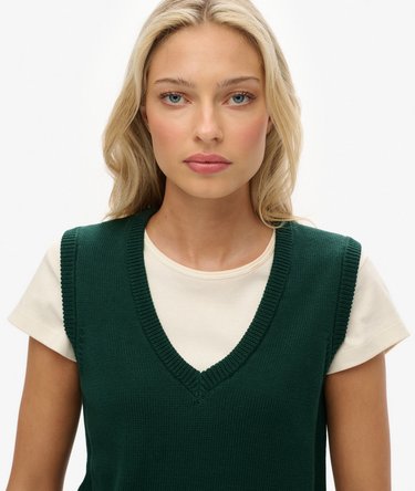 Athletic Essentials Knitted Tank Top Image 4