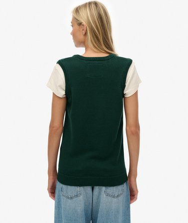 Athletic Essentials Knitted Tank Top Image 5
