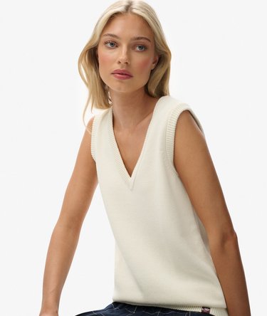 Athletic Essentials Knitted Tank Top Image 2