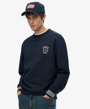 Athletic Club sweatshirt med rund halsringning