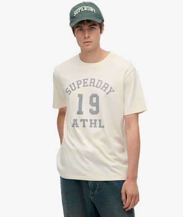 Vintage Athletic Essential Graphic T-Shirt Image 1
