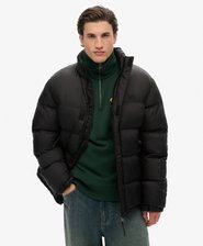 Non Hooded Tech Padded Jacket