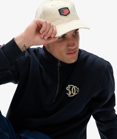 Athletic SD Co Half Zip Sweatshirt Image 2