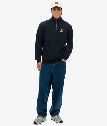 Athletic SD Co Half Zip Sweatshirt Image 3